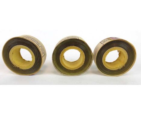 Three rolls of George M. Whiley gold leaf