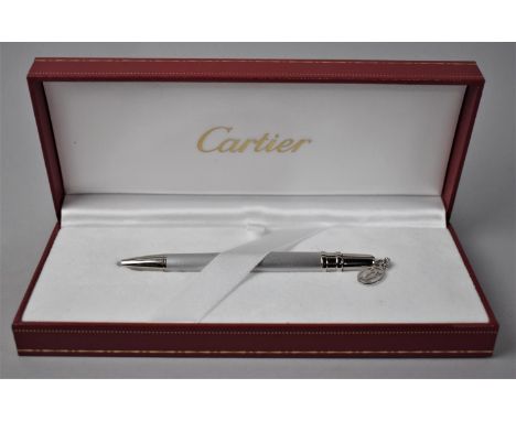 A Boxed Cartier Ballpoint Pen 