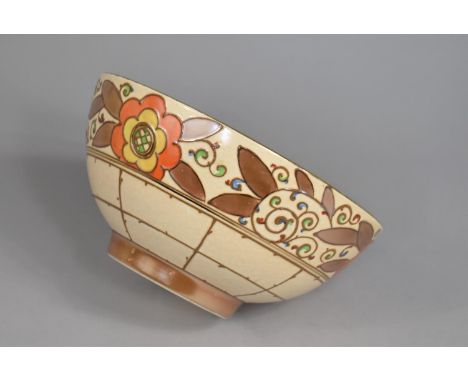A Bursley Ware Charlotte Rhead Design Tubelined Bowl 