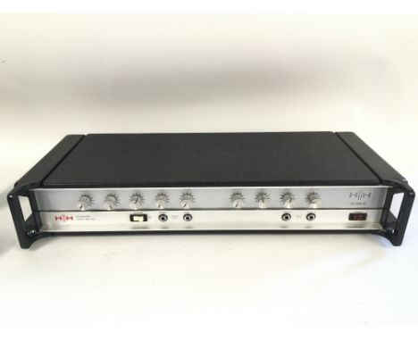 An HH IC100S amplifier head, circa 1973.
