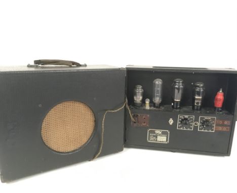 A vintage Trix valve amplifier.