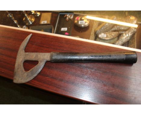 Vintage Aircraft Fire Axe Patent 515767 