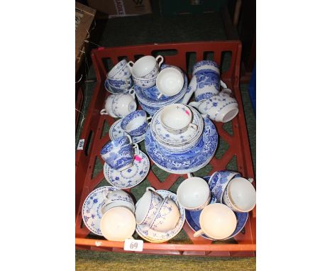 Collection of Spode Italian Scenes and a Collection of Masons Denmark pattern 