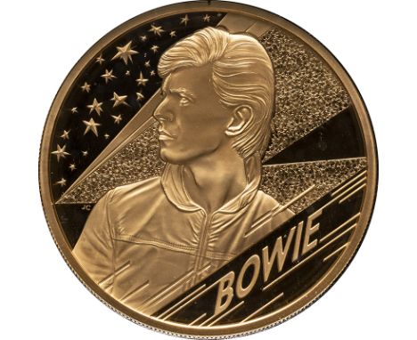 UNITED KINGDOM. Elizabeth II, 1952-2022. Gold 500 pounds, 2020. Royal Mint. Proof. The third release from the "Music Legends"