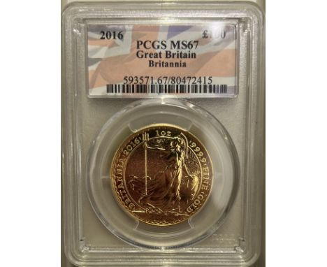 UNITED KINGDOM. Elizabeth II, 1952-2022. Gold 100 pounds, 2016. Royal Mint. Fifth, crowned head of Queen Elizabeth II right; 