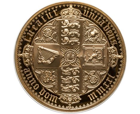 UNITED KINGDOM. Elizabeth II, 1952-2022. Gold 500 pounds, 2021. Royal Mint. Proof. The Great Engravers seriesA re-interpretat