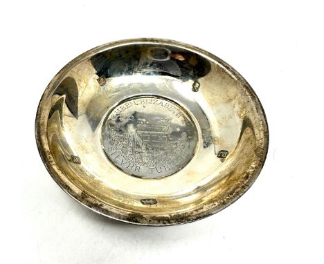 Silver trinket dish weight 70g