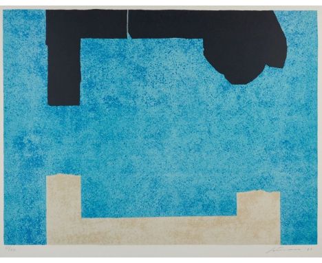 Giuseppe Santomaso1907 Venedig - 1990 Venedig - Komposition - Farblithografie/Papier. 65/150. 41,2 x 54,7 cm, 56,5 x 76,5 cm.