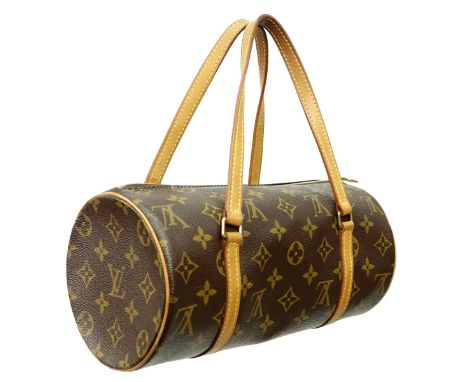 Sold at Auction: Louis Vuitton, LOUIS VUITTON HANDBAG PAPILLON BROWN COATED  CANVAS