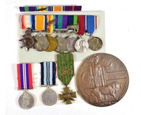 A First World War/India Group of Seven Medals, awarded to Captain R.H.Penrose-Welsted, Indian Army, comprising 1914-15 Star (