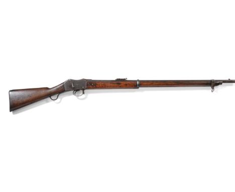 An Anglo-Zulu War Period Martini-Henry Mk.II Two Band Rifle by Enfield, .577-.450 calibre, the 84.5cm steel barrel and all me