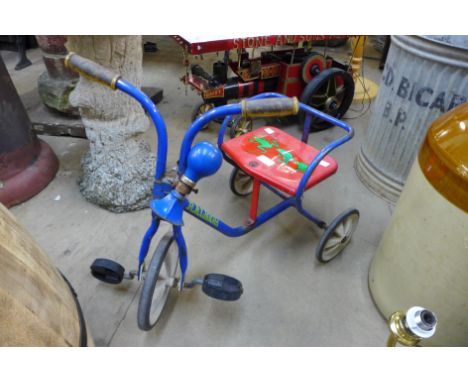 A vintage child's tricycle 