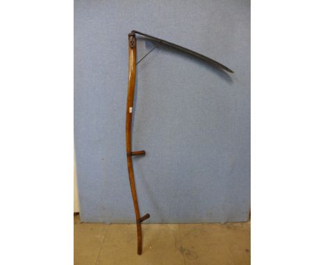 A vintage scythe 