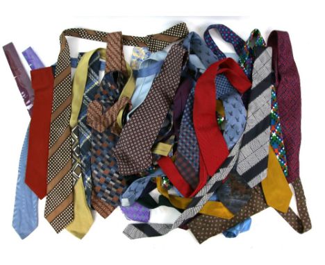 Collection of Men's ties including Liberty, Christian Dior, Ceruti, and Lanvin .       Approx 26 scarves in the lotThis is a 
