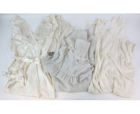 Large Collection of vintage day dresses in silk, jersey, cotton, crepe mainly 80s together with a quantity of mainly silk nig