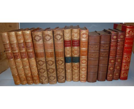 BOX; COLERIDGE S.T., Literary Remains, London 1836, 4 vols, calf, gilt; COTTLE J., Early Recollections... Coleridge, London 1