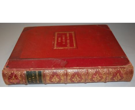 LOUDON Jane Webb, The Ladies Flower Garden, London 1940, 1st edition, 4to half calf, rubbed at extremities, 48 hand-coloured 