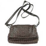 BOTTEGA VENETA INTRECCIATO CROSSBODY BAG.
