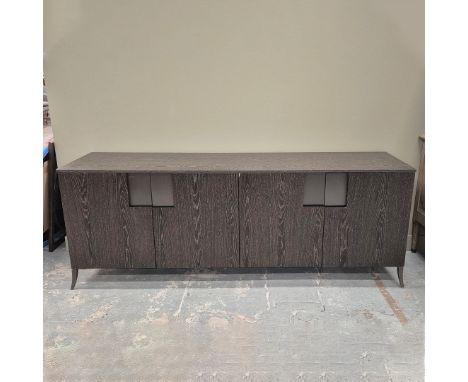 ATTRIBUTED TO GILMORESPACE FITZROY BUFFET SIDEBOARD. with three doors 51cm d x 76cm t x 200cm l.