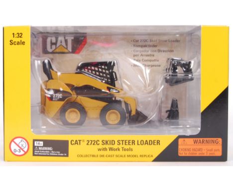 An original 1:32 scale Norscot made diecast model 55167 CAT 272C Skid Steer Loader. Mint &amp; within the original box.&nbsp;