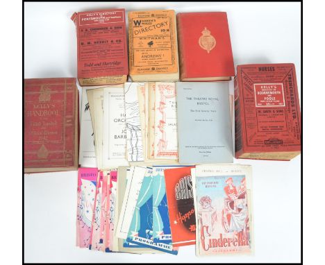 A group of vintage Kelly's Directories to include Poole and Bournemouth 1961, 1942, 1976, along with a Warrens directory 1960