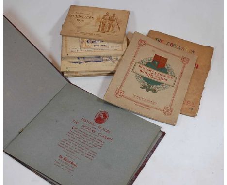 An album of collectors cards The Historic Places from the Charles Dickens Classics, issued by The Spinet House (R&amp;J Hill 