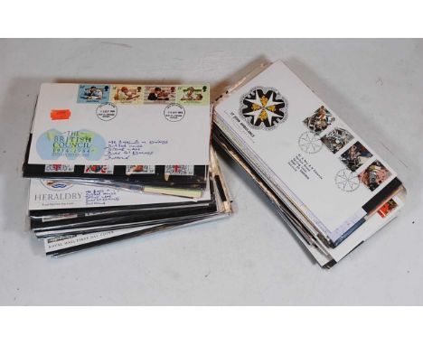A collection of assorted first day covers, to include The British Council 1934-1984, Herald, Royal Mail mint stamps, Greenwic