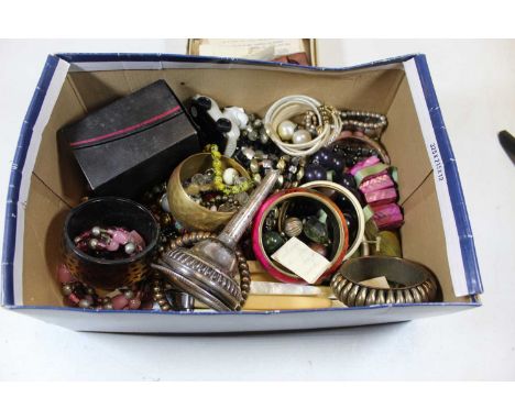 A box of miscellaneous items, to include  collection data negatives with viewer to include The Royal Family film No.16, dense