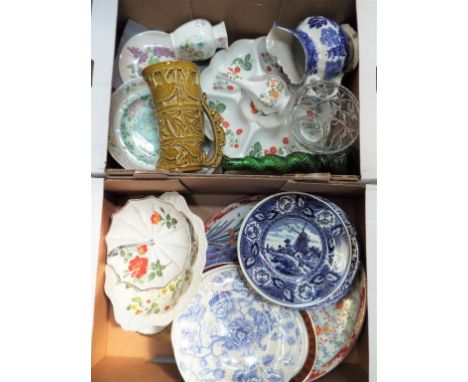 A mixed lot of ceramics to include Royal Worcester, Aynsley, Asian ceramics and similar [2]