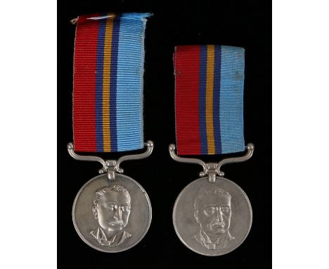 Two Rhodesian General Service Medals (782319W GD N. SAWULU) and (26308V F/R V. MAY)