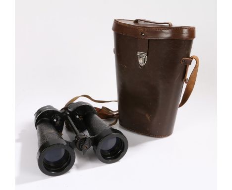 Second World War period Barr and Stroud CF41 Naval Binoculars with internal anti flash/reflection filters, large Broad Arrows