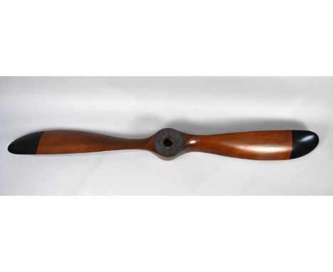 A Reproduction Model of a Vintage Aircraft Propellor, 200cms Long 