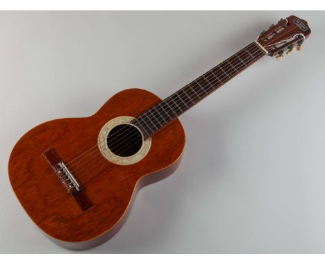 Pelé 1970 Del Vecchio guitar gifted by Baden Powell,&nbsp;a 1970 Del Vecchio 6-string classical guitar made by Casa Del Vecch