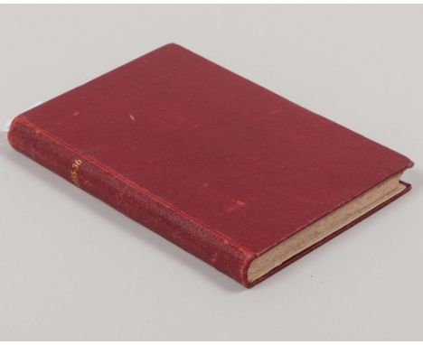 Bound volume of Barnsley match programmes, 1935-36, comprising Port Vale, 31st August, Newcastle United, 9th September, Burnl