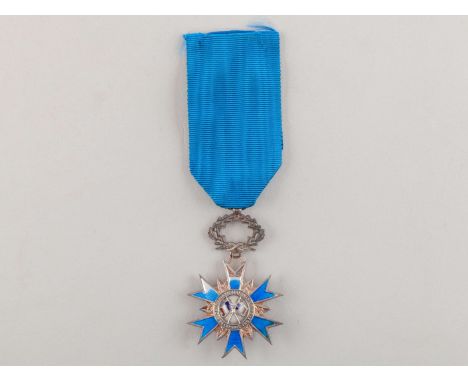 Pelé French National Order of Merit medal, the Ordre National du Mérite presented to Pelé, the Order has five classes, with t