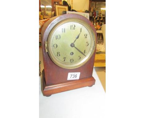 A good oak mantle clock.