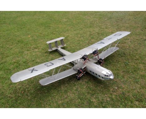 Handley Page H.P.42-1 Hannibal G-AAGX, An extensively flown flying scale model of this famous Imperial Airways airliner, the 