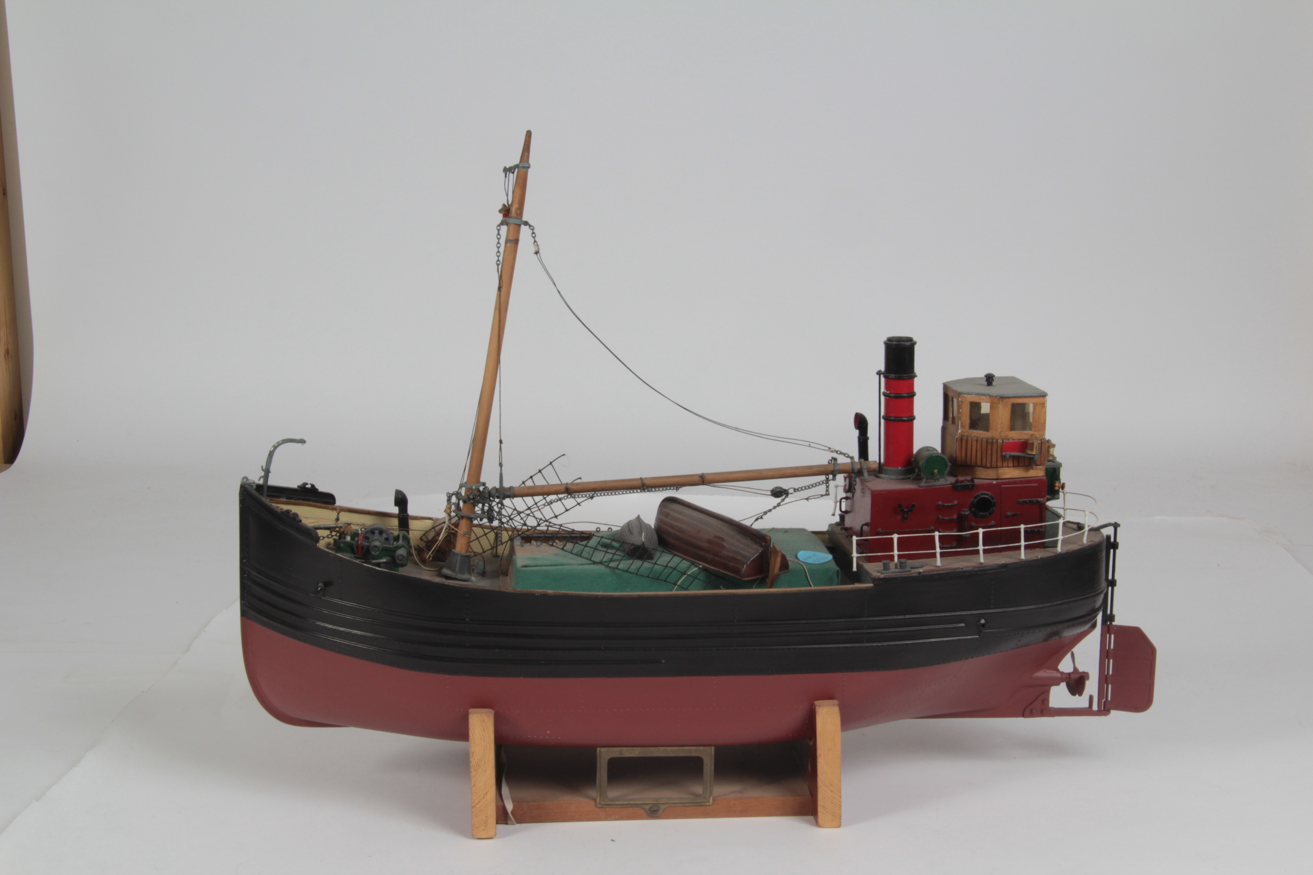 Clyde Puffer 1:32nd Scale Model: constructed of wood & metal with ...