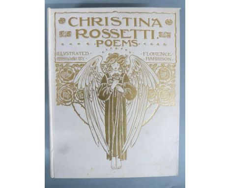 Poems by Christina Rossetti with Illustrations by Florence Harrison and Introduction by Alice Meynell published Blackie & Son