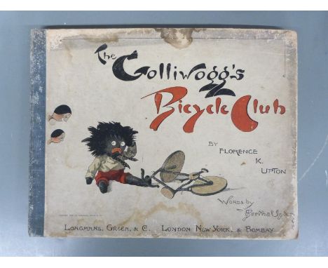 The Golliwogg’s Bicycle Club with pictures by Florence K. Upton, words by Bertha Upton, published Longmans, Green &amp; Co. 1