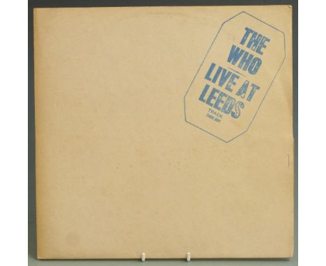 The Who - Live At Leeds (2406001) blue stamp with 12 inserts and Tuesday poster, record appears Ex. with very slight wear to 