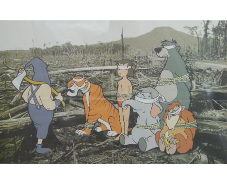 Banksy Greenpeace 'Save or Delete' print, 41 x 58cm