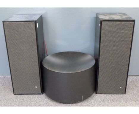 Bang &amp; Olufsen speakers including pair of Bang &amp; Olufsen Beovox 2600 standing speakers and a Bang &amp; Olufsen sub w