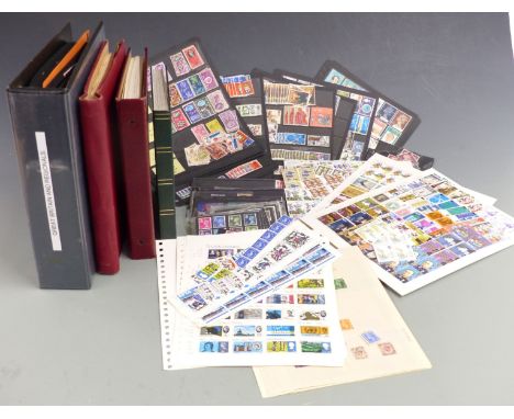 Great Britain stamps, all periods, in stockbooks, ring binder, album pages and loose