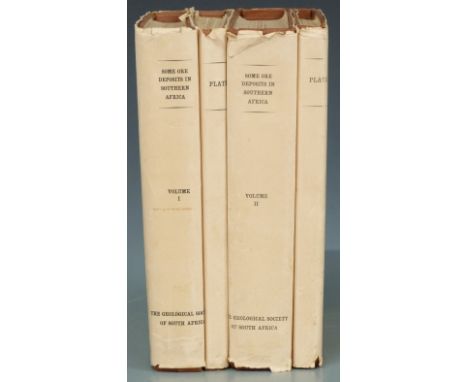 [Geology] S.H. Haughton The Geology of Some Ore Deposits in Southern Africa, published Johannesburg 1964 in 2 volumes first e