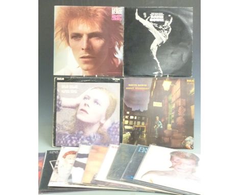 David Bowie - 14 albums including Space Oddity, Man Who Sold The World, Hunky Dory, Ziggy Stardust, Aladdin Sane, Live, Young