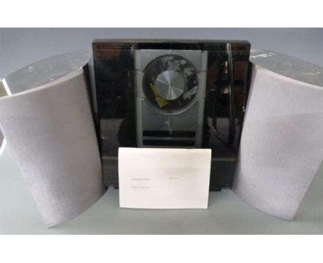 Bang &amp; Olufsen Beocentre system 2300, type 2612, serial number 13984521, with a pair of Bang &amp; Olufsen speakers, lead