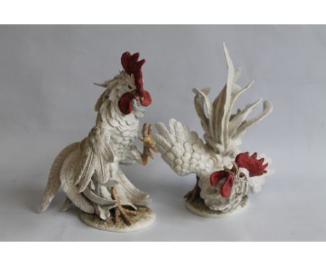 A PAIR OF GOEBEL COCKERELS 
