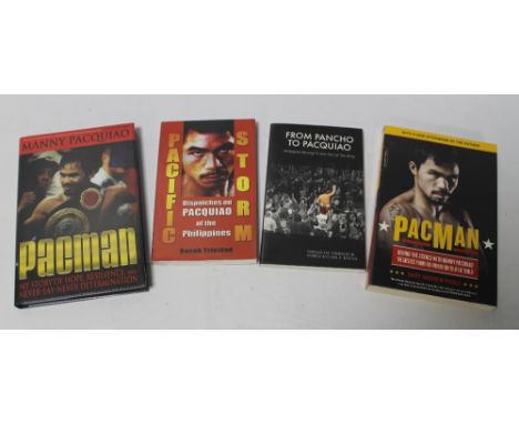 BOXING BOOKS - MANNY PACQUIAO INTEREST - including Joaquin Jay Gonzalez III & Angelo Michael F. Merino - 'From Pancho to Pacq