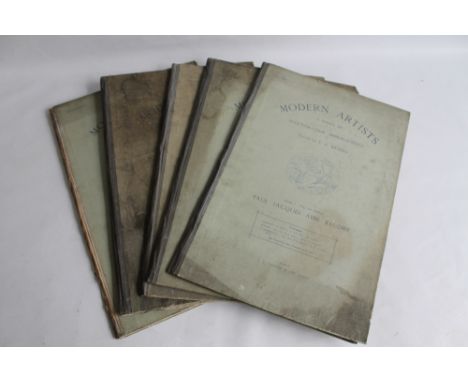 MODERN ARTISTS A SERIES OF ILLUSTRATED BIOGRAPHIES' Edited by F. G. Dumas, published by J. S. Virtue & Co. Ltd.  five vols.  